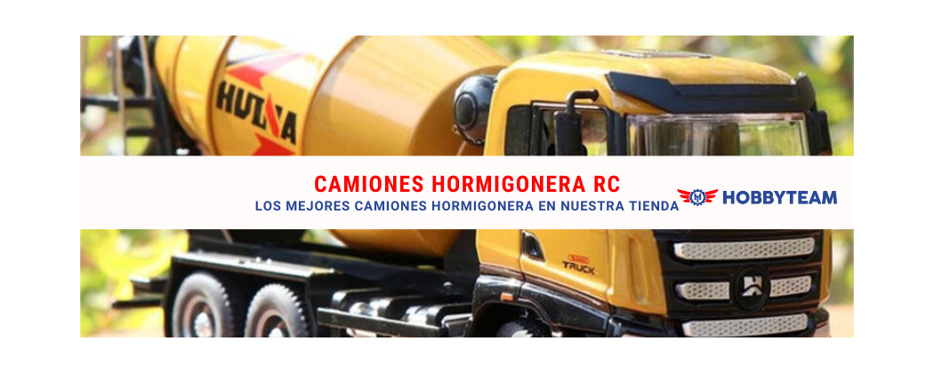 Camion malaxeur à béton radiocommandé