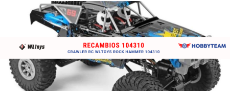 Recambios Coche RC Crawler Wltoys Rock Hammer 104310