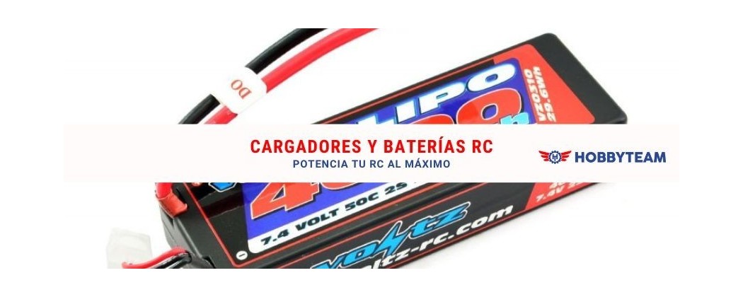 Cargadores y baterias radiocontrol