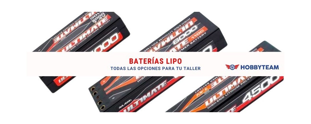 Baterías Lipo | Radiocontrol | Hobbyteam