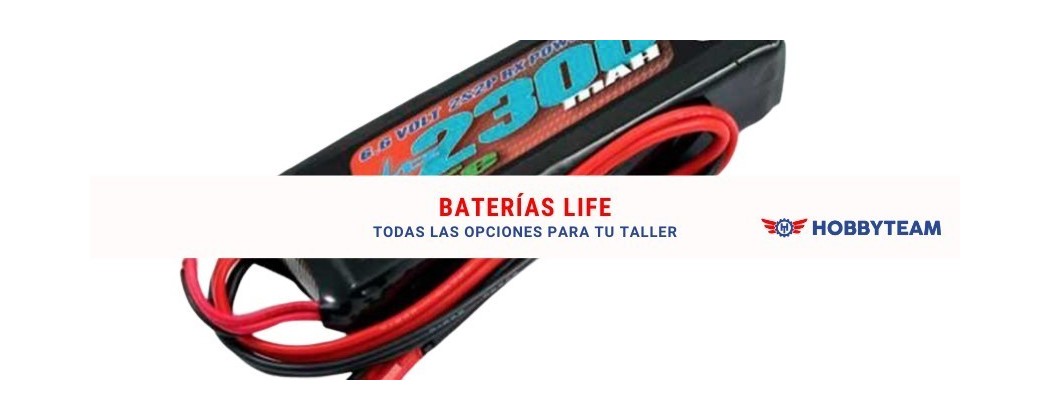 Baterías Life | Radiocontrol | Hobbyteam