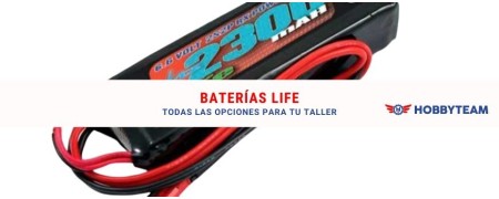 Baterías Life | Radiocontrol | Hobbyteam